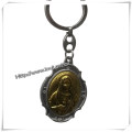 Silver Virgin Mary Religion Metal Key Chain, Catholic Key Chain (IO-ck093)